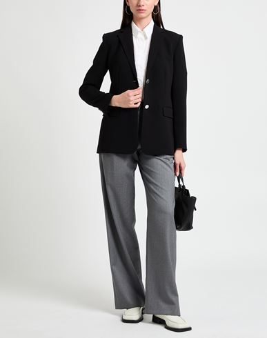 Woman Blazer Black Size 0 Triacetate, Polyester
