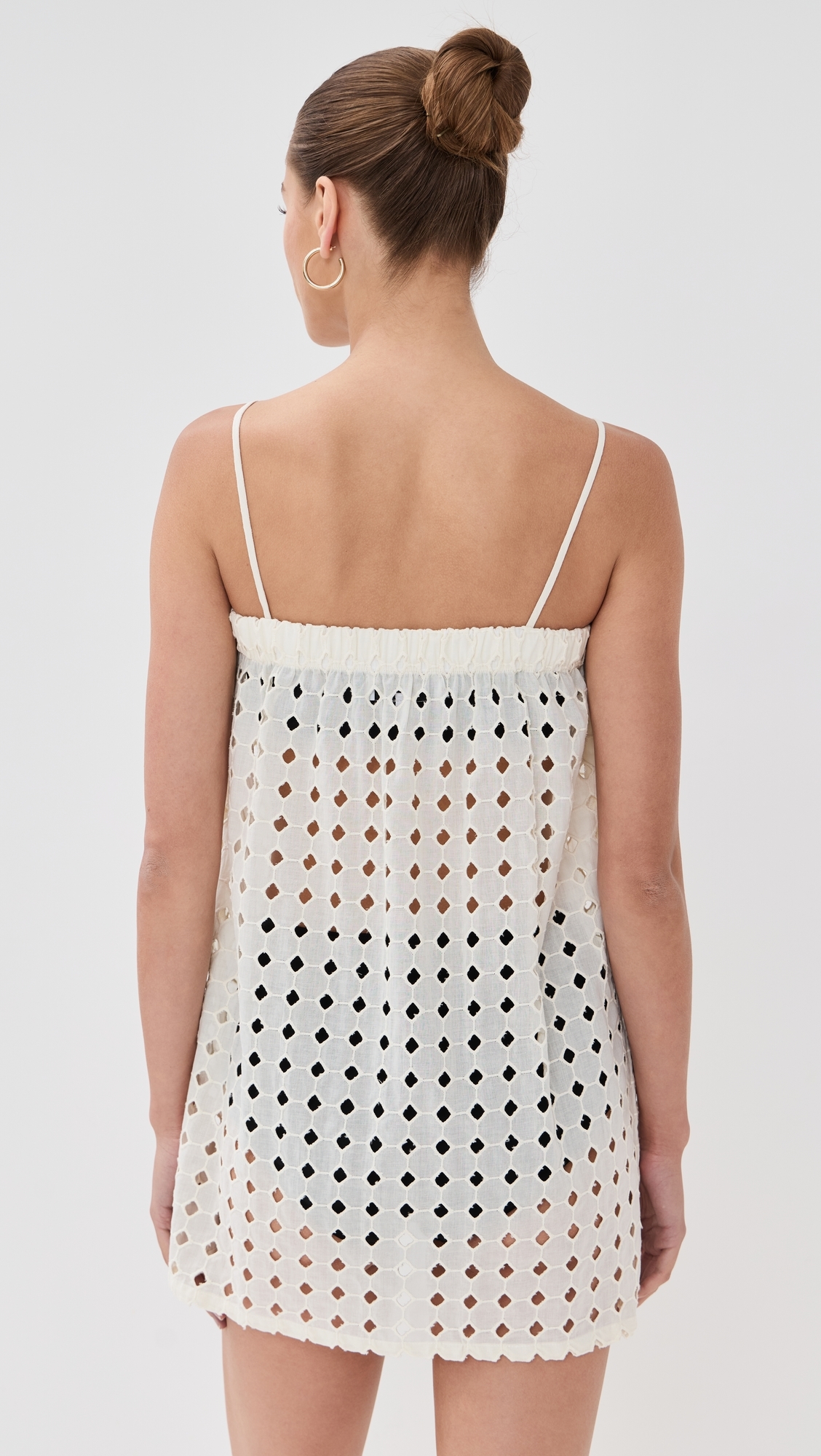 Camille Dress Ivory Eyelet
