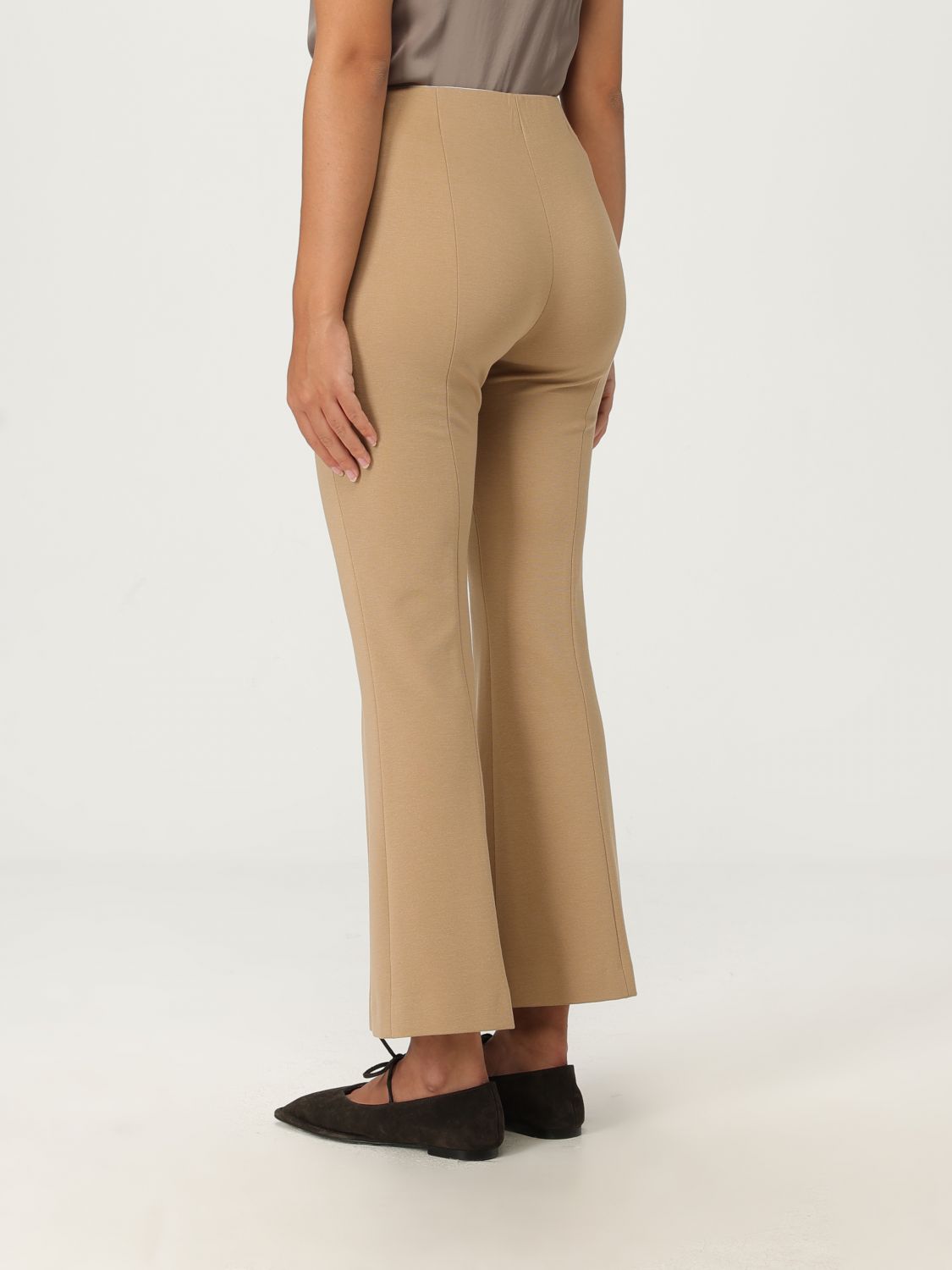Pants Woman color Beige