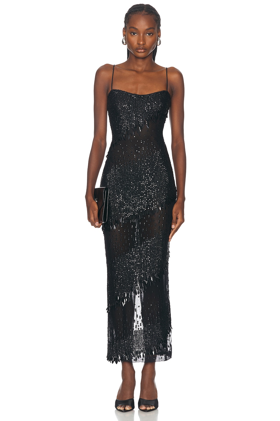 Retrofete Carmine Dress in Tan. - L also in