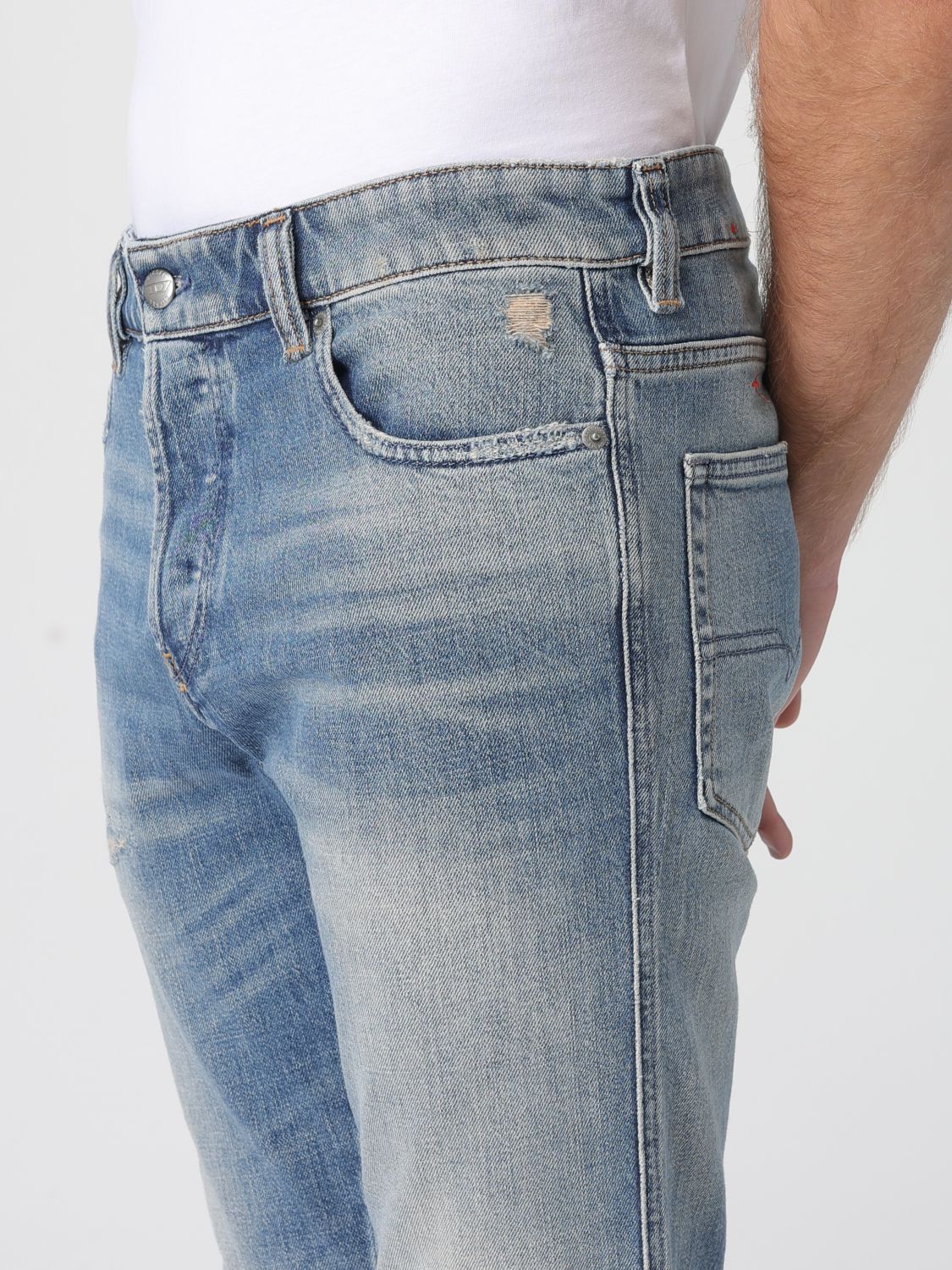 Jeans Men color Denim