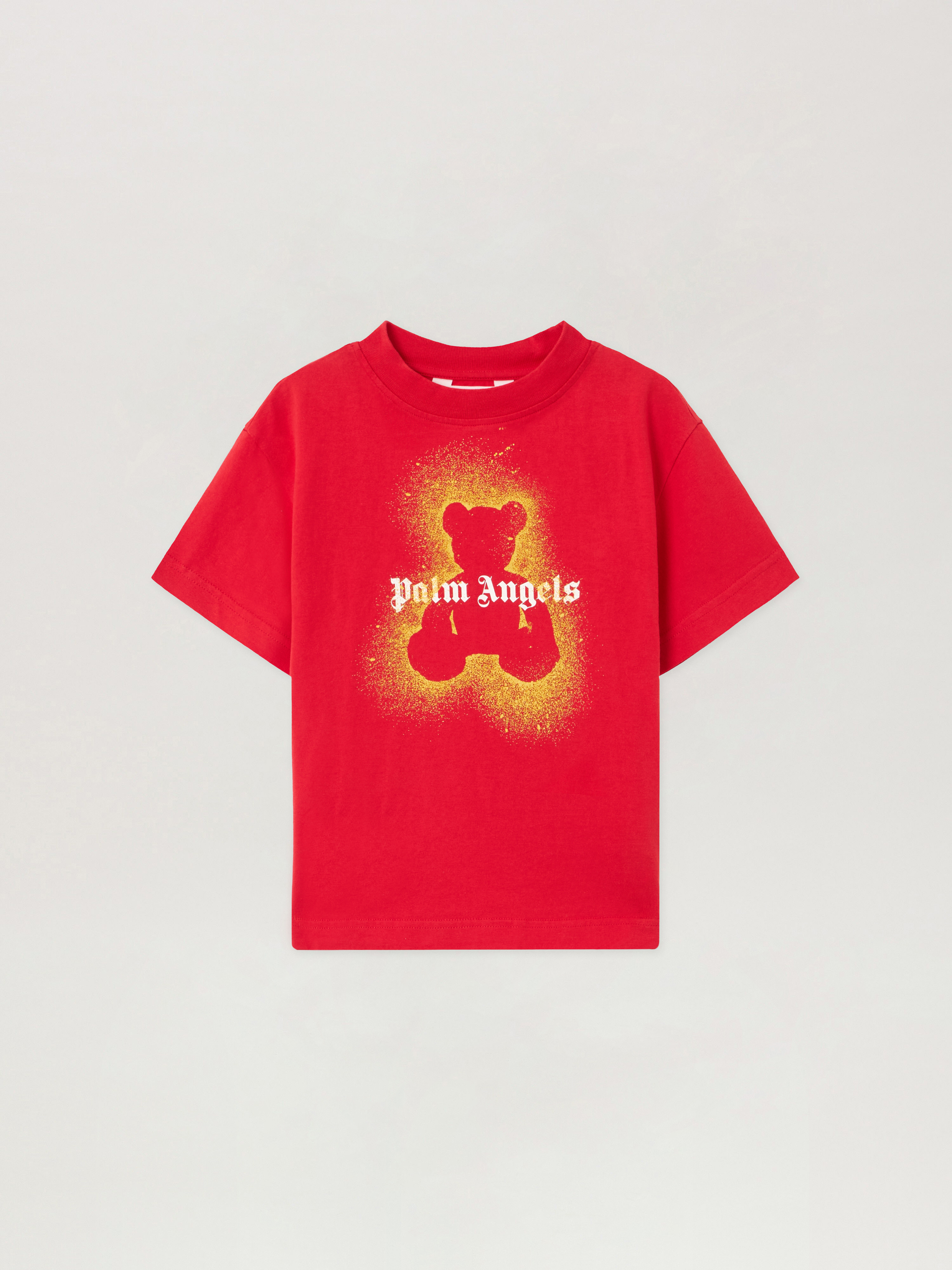 Pa Spray Bear Reg.tee S/s Kids  Red