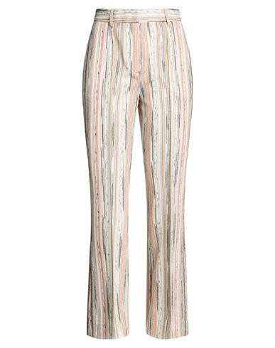 Woman Pants Sage green Size 2 Viscose, Metallic fiber