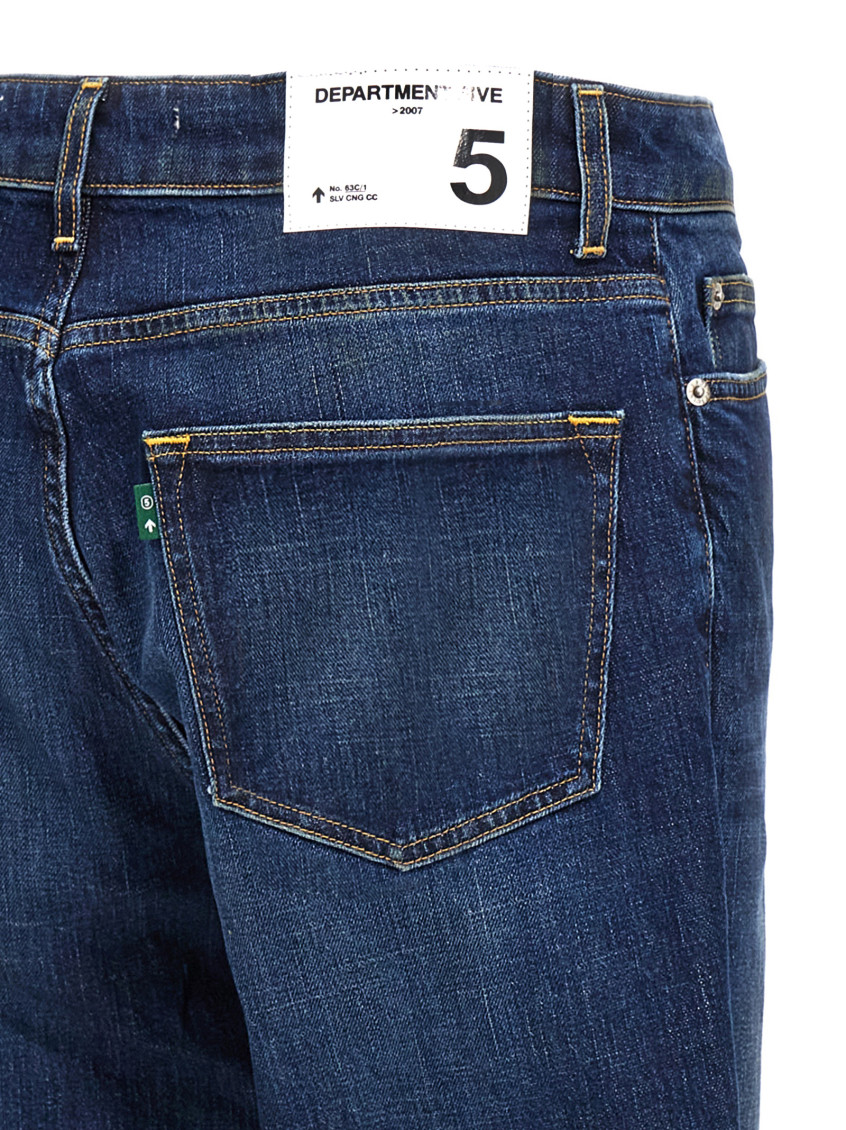 Blue Chunky Jeans
