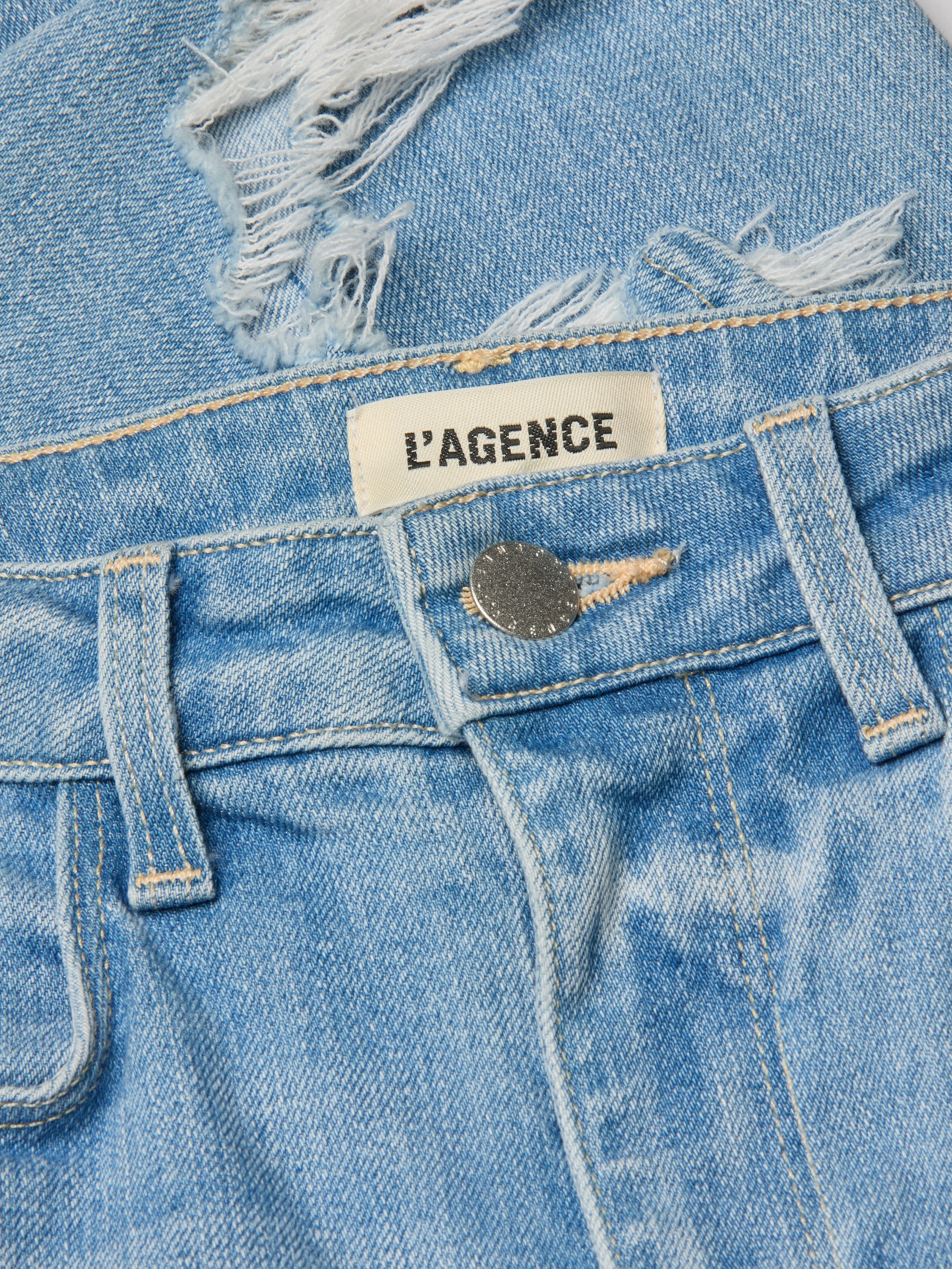 High Line Distressed Skinny Jean In Rosedale Destruct