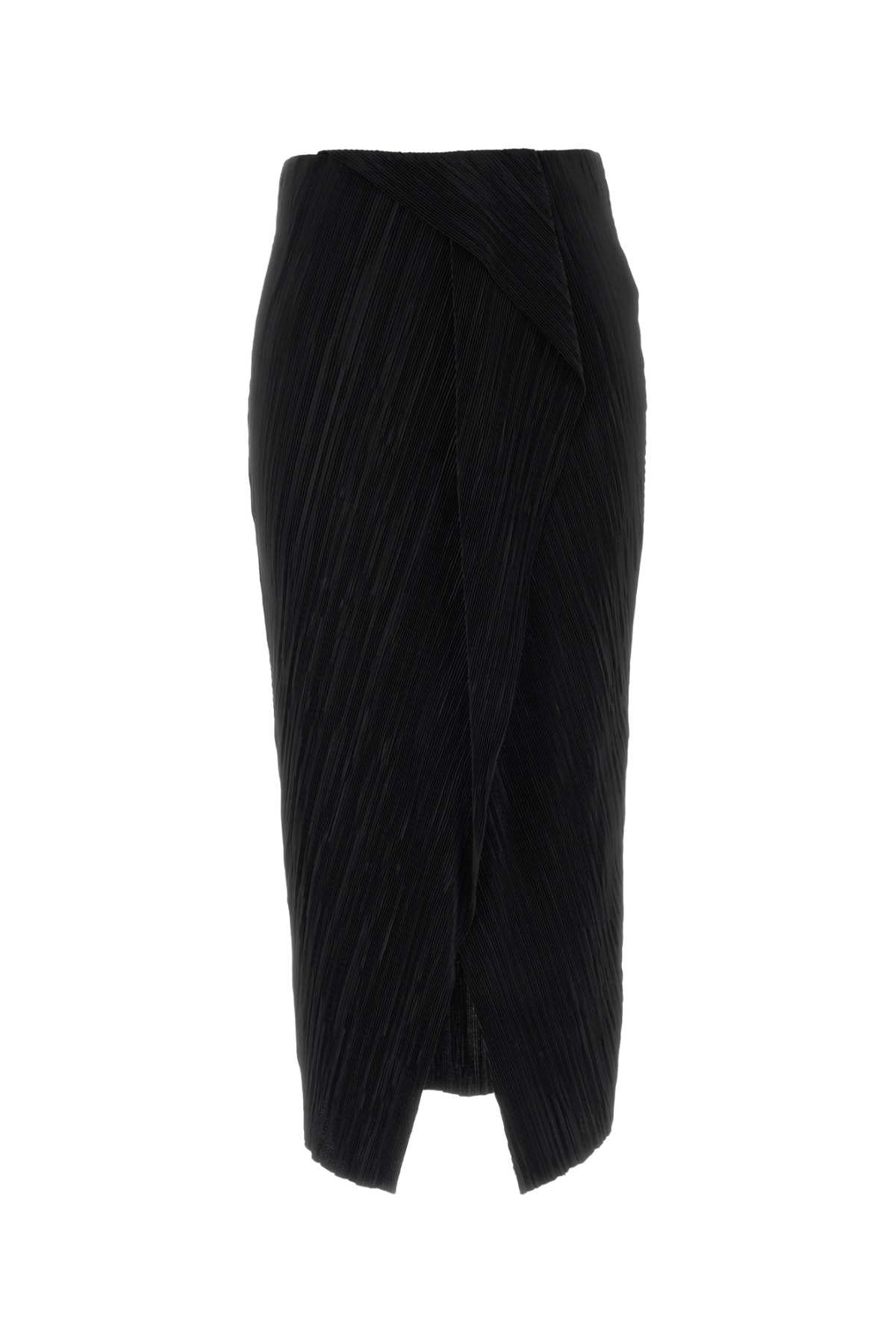 Bias Skirt — Black