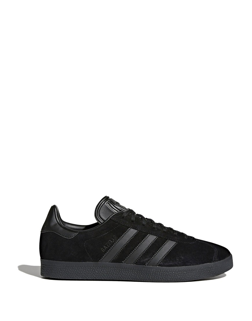 Gazelle trainers in triple black