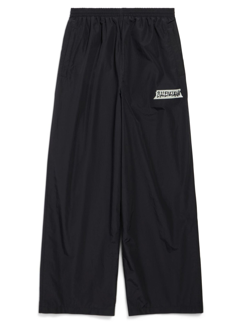 Cotton And Nylon Tracksuit Pants