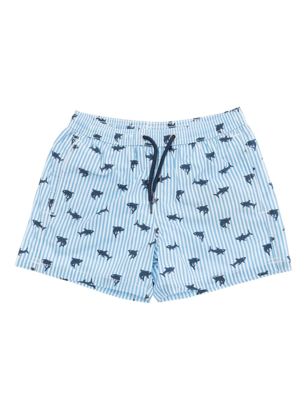 MC2 Saint Barth Kids Patmos Jr swim shorts - Blue