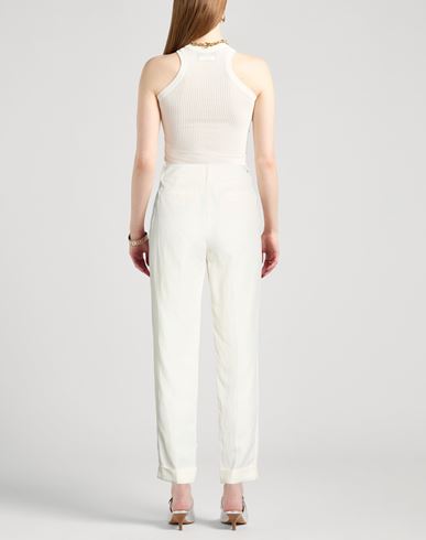 P. a.r. o.s. h. Woman Pants Cream Size S Viscose, Linen