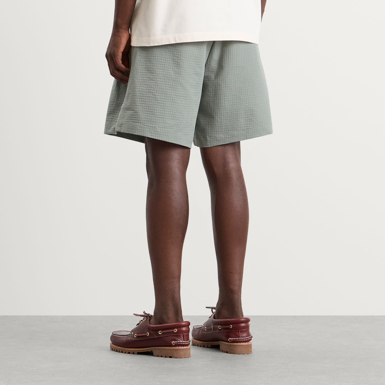 Men's Textured Shorts Sage