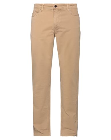 Re_hash Man Pants Camel Size 30 Cotton, Elastane