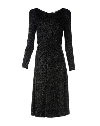 Woman Midi dress Black Size 8 Acetate, Elastane
