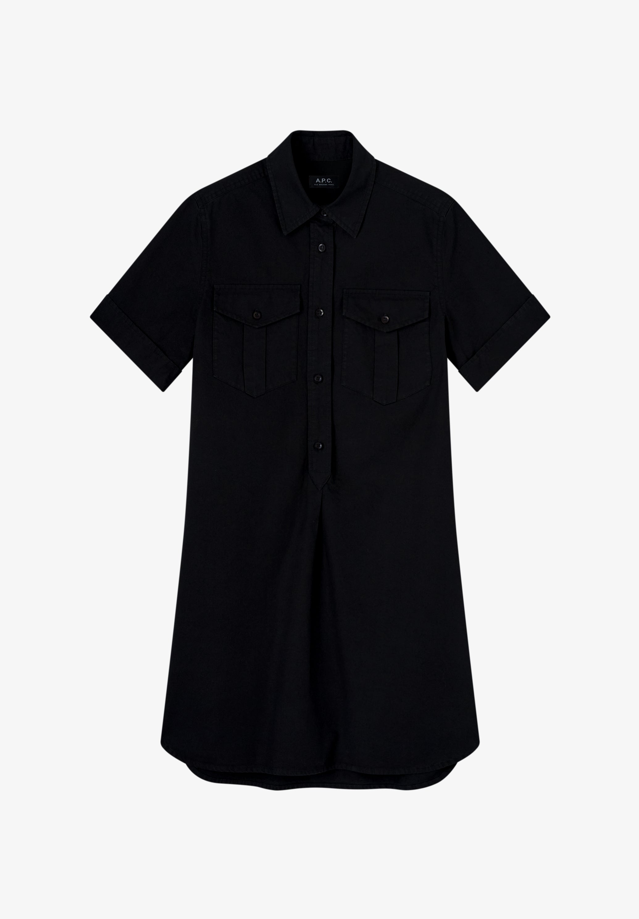 A. P.C. Women's Army dress Size: 34 in Black
