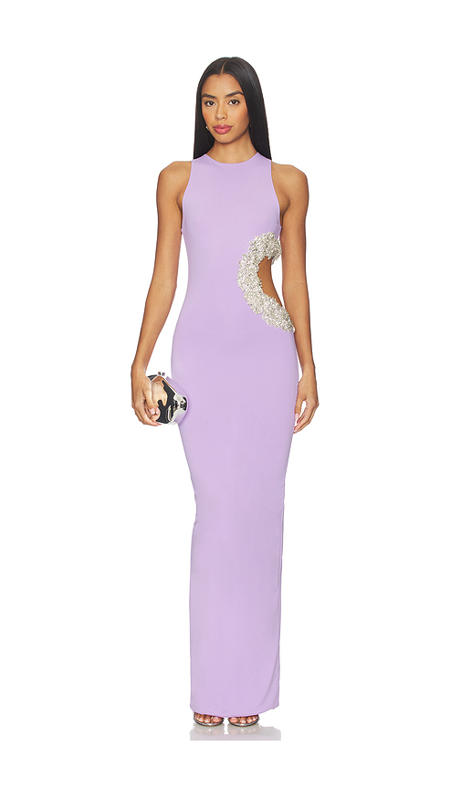 Bronx and Banco Camila Cutout Maxi Dress in Lilac. XL also in