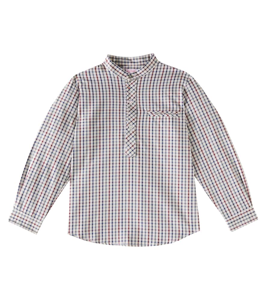 Mateo checked cotton shirt