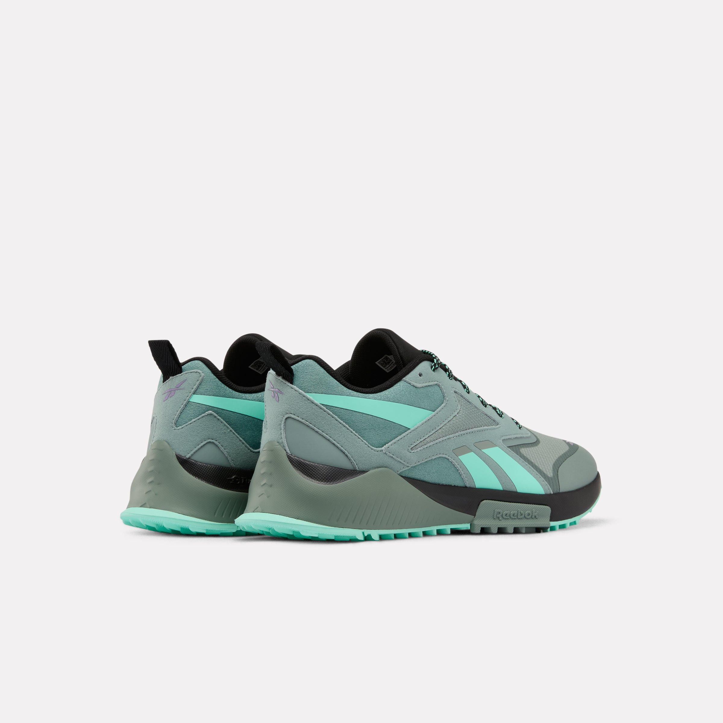 Reebok - Lavante Trail 2 Men's Running Shoes, Man, Light Fog/Atomic Aqua/Black