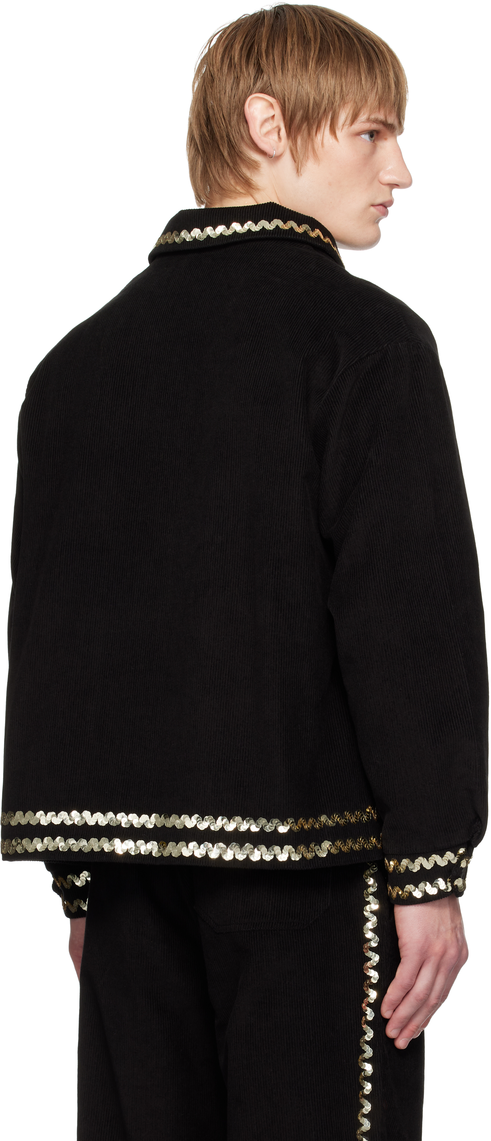 Bode Black Bandstand Jacket