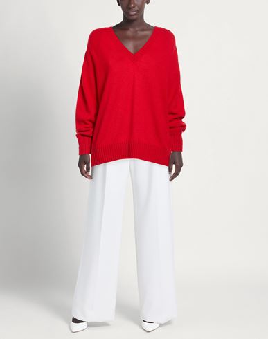 Woman Sweater Red Size 4 Cashmere