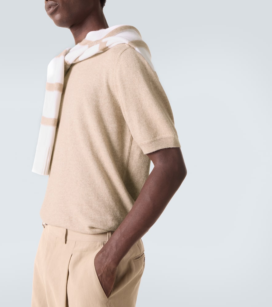 Cotton and cashmere sweater