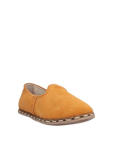 Man Loafers Marigold Size 4 Leather