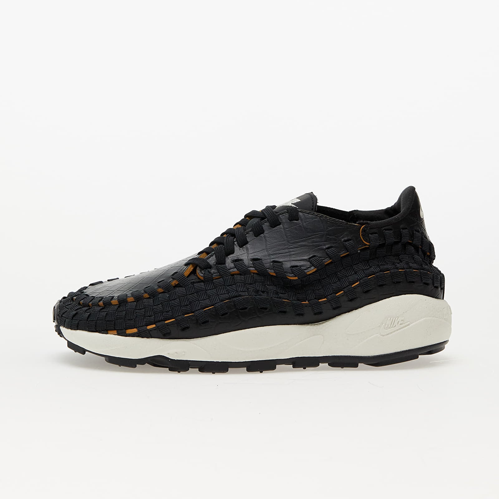 Sneakers Nike Air Footscape Woven Premium Black/ Pale Ivory-Desert Ochre