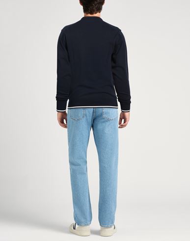Man Sweater Navy Size L Cotton
