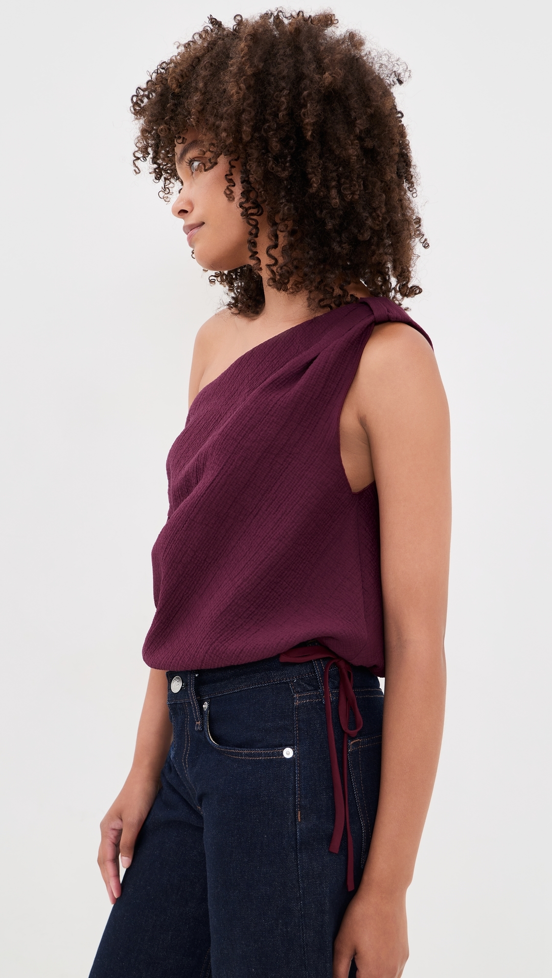 Farfalla Top Maroon