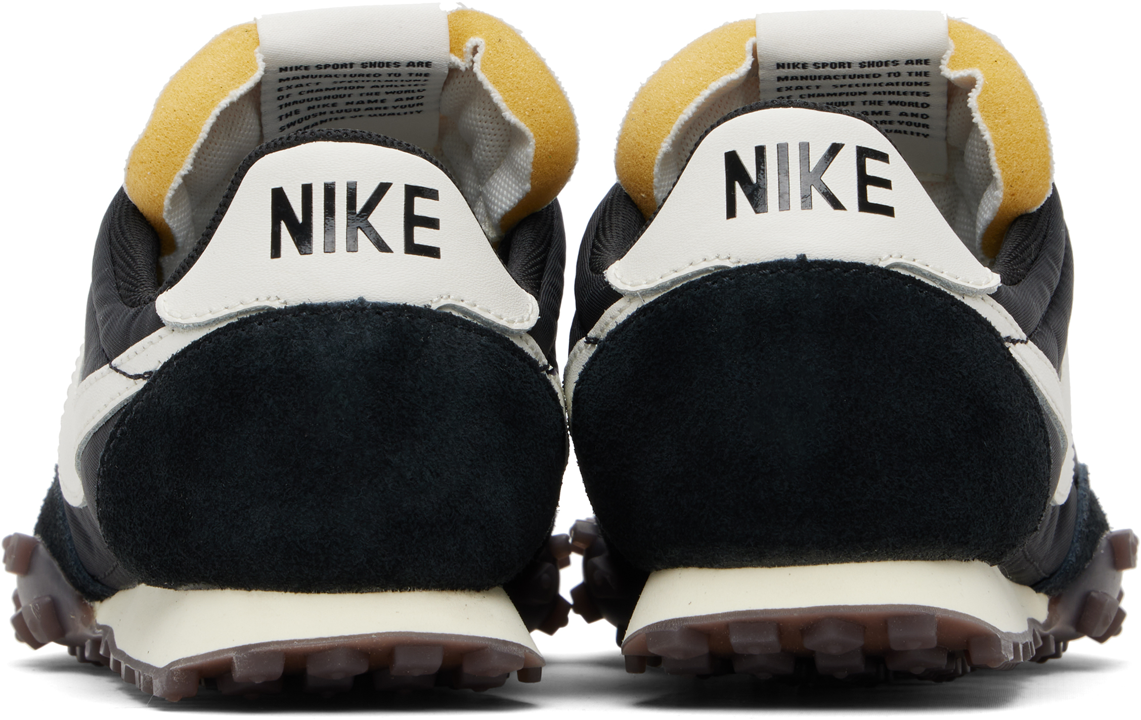 Black Waffle Racer Sneakers