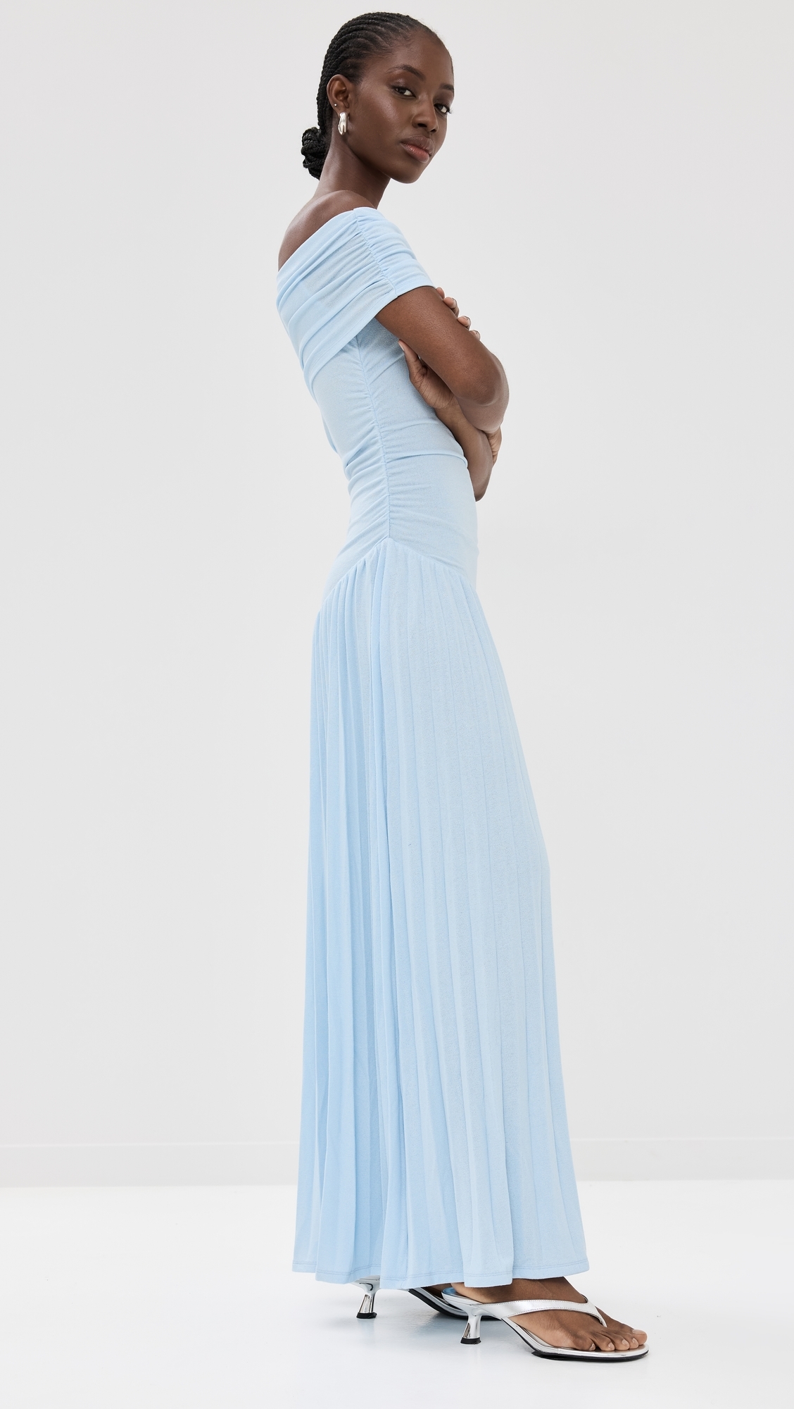 Field of Dreams Maxi Dress Soft Blue