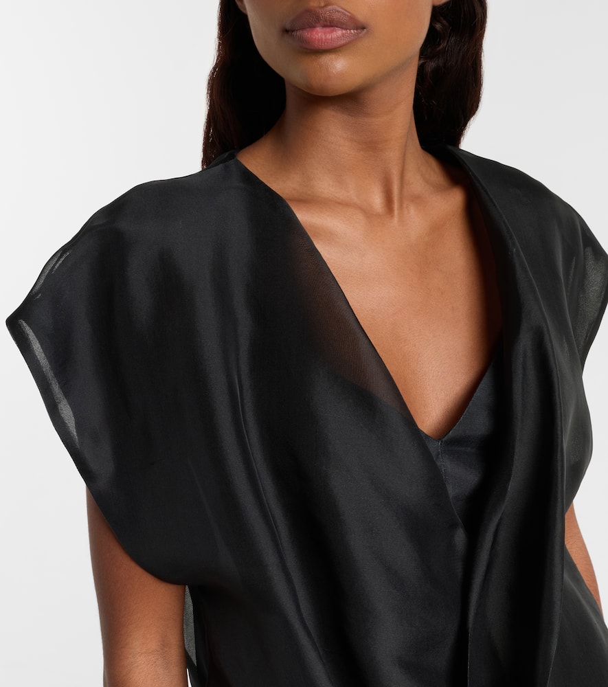 Mer silk top