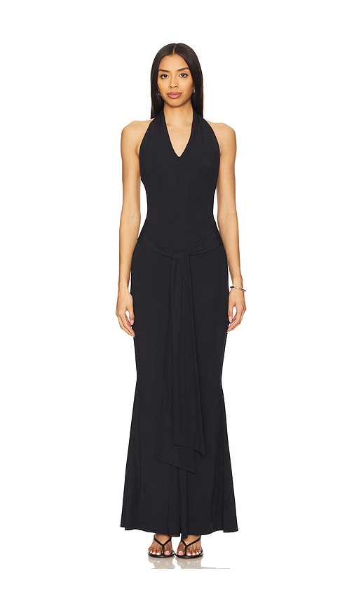 Superdown Sylvie Maxi Dress in Black.  XXS. Also in L, M