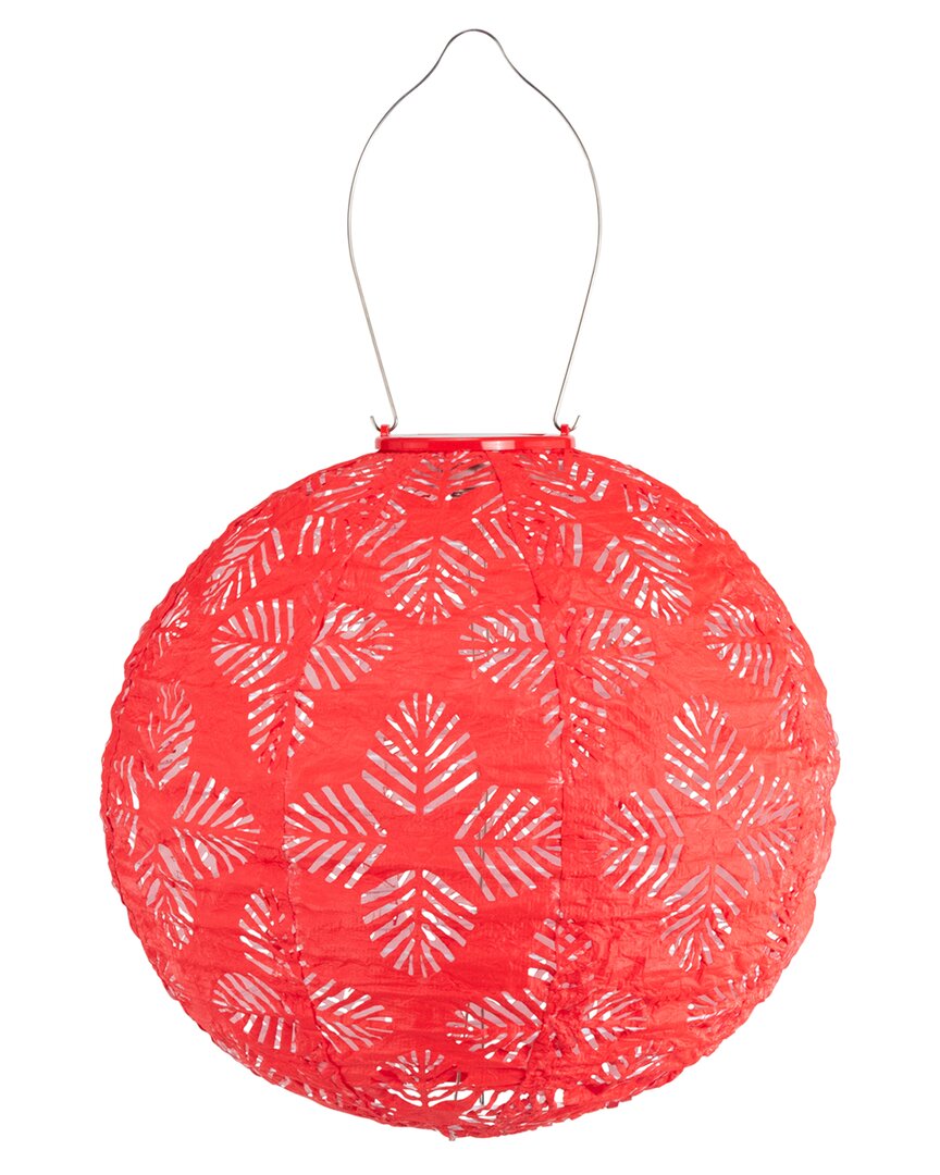 Home & Garden Stella Brights Geo Palm 12In Solar Lantern
