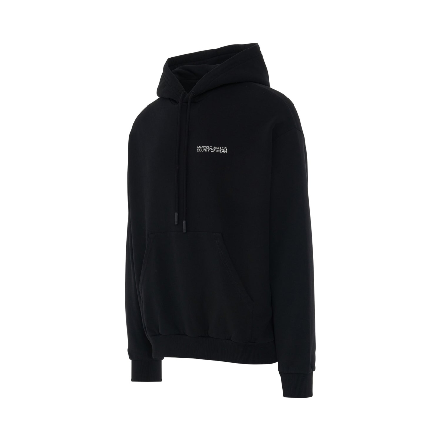 Marcel Burlon County of Milan Printed Hoodie