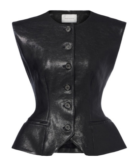 Leather vest