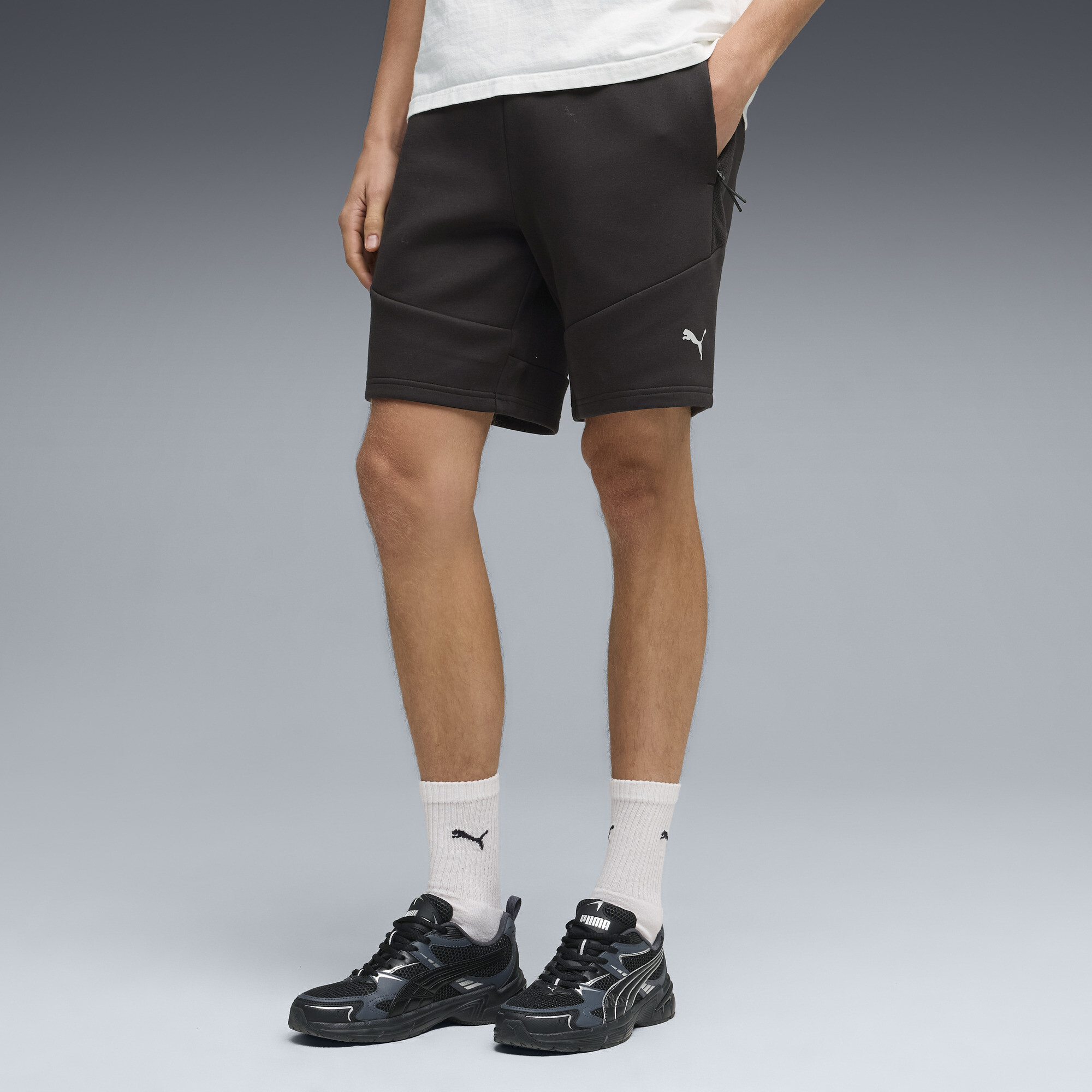 PUMA Evostripe Men's Shorts in Black