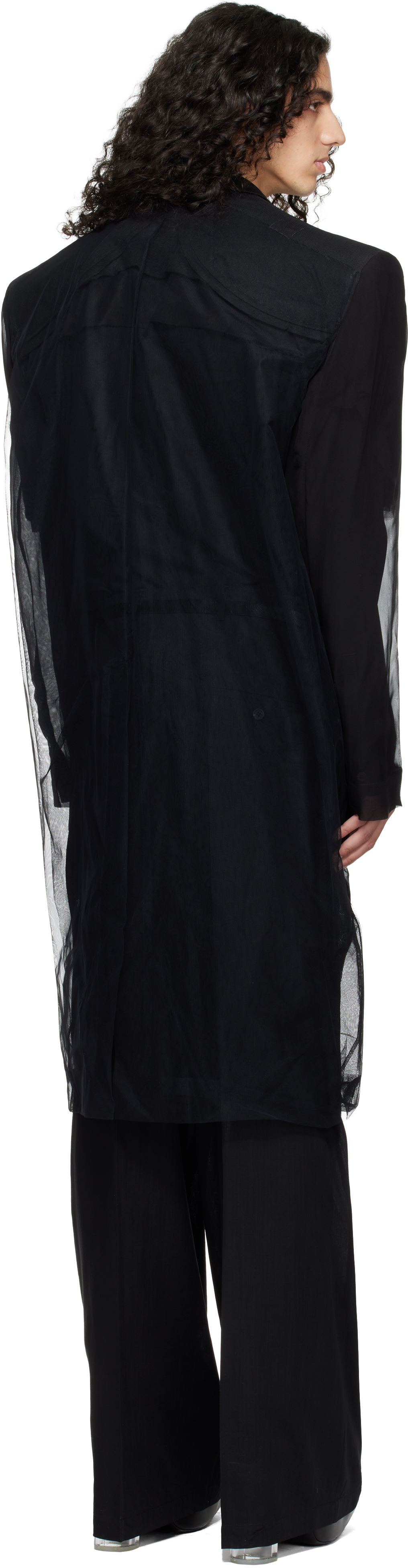 Black Temple Ricks Tatlin Coat
