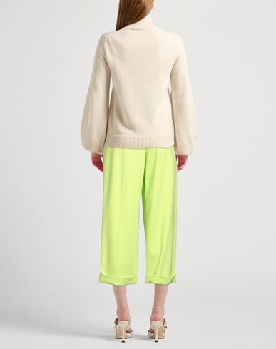 Woman Pants Lime green Size 8 Viscose, Polyamide, Elastane
