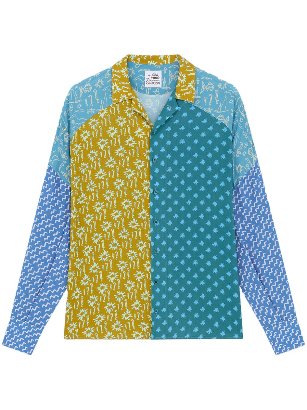 Estrellitas shirt - Blue