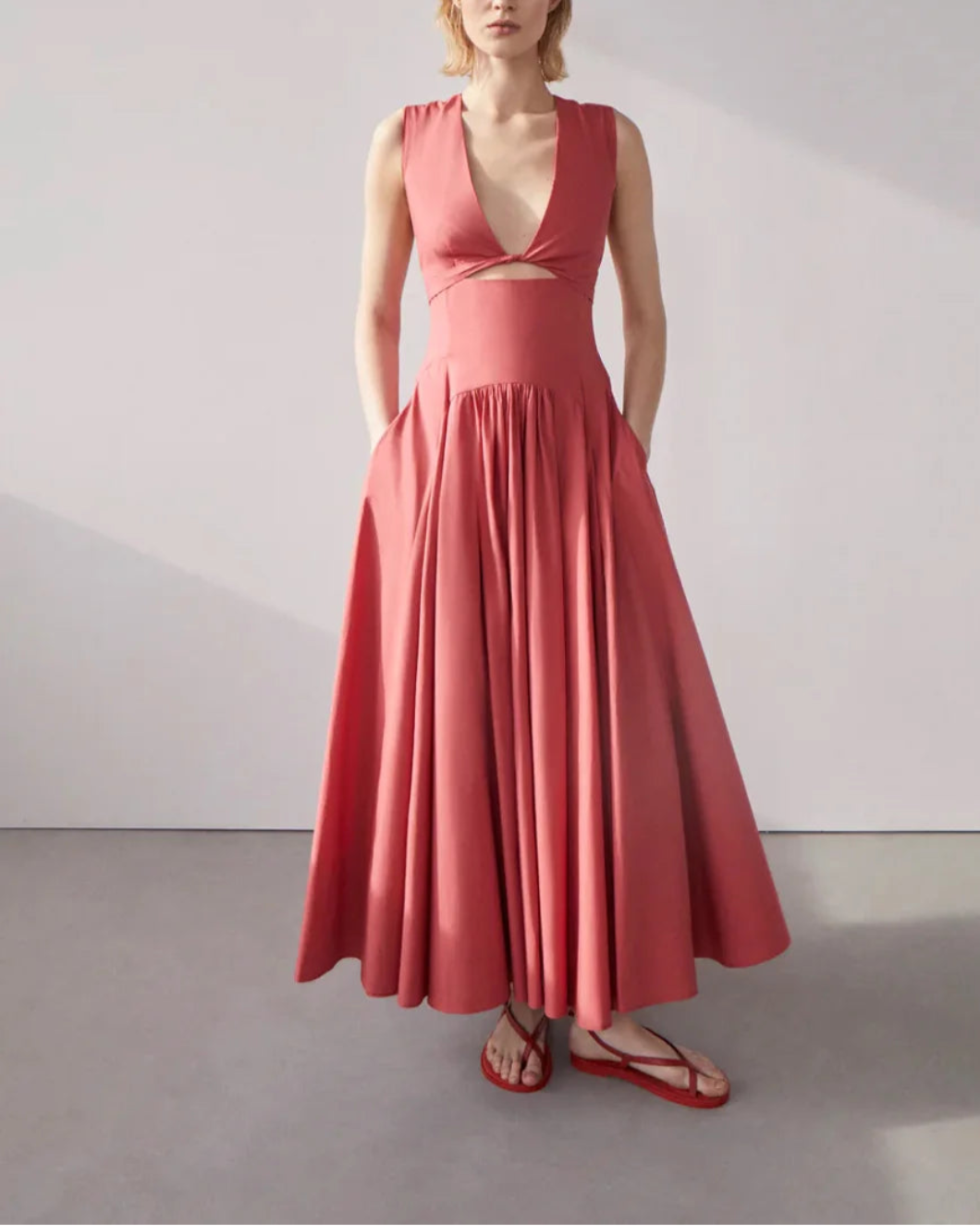 Cutout Circle Dress