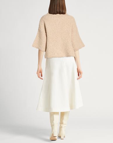 Woman Turtleneck Beige Size M Alpaca wool, Polyamide, Wool