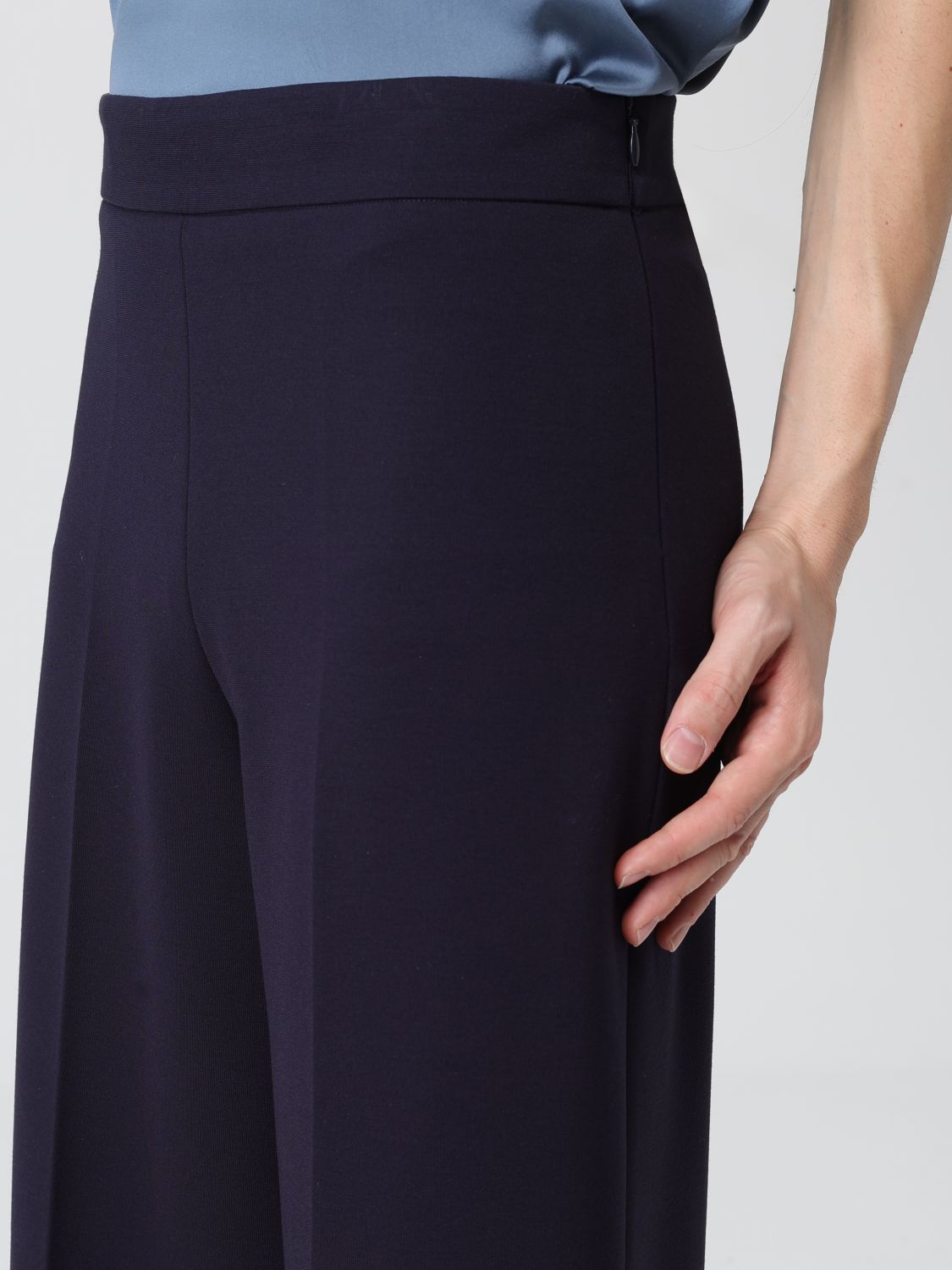 Pants Woman color Blue
