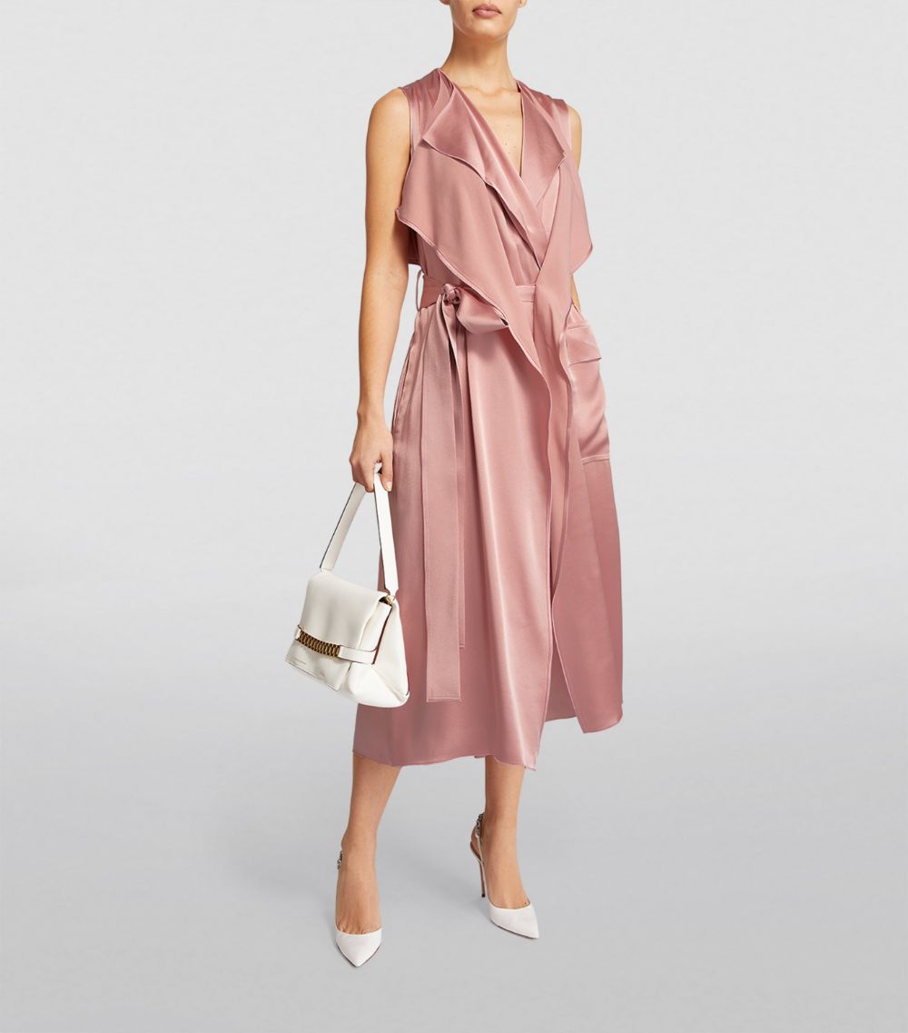 Trench Midi Dress