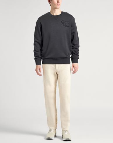 Man Sweatshirt Lead Size M Cotton, Modal