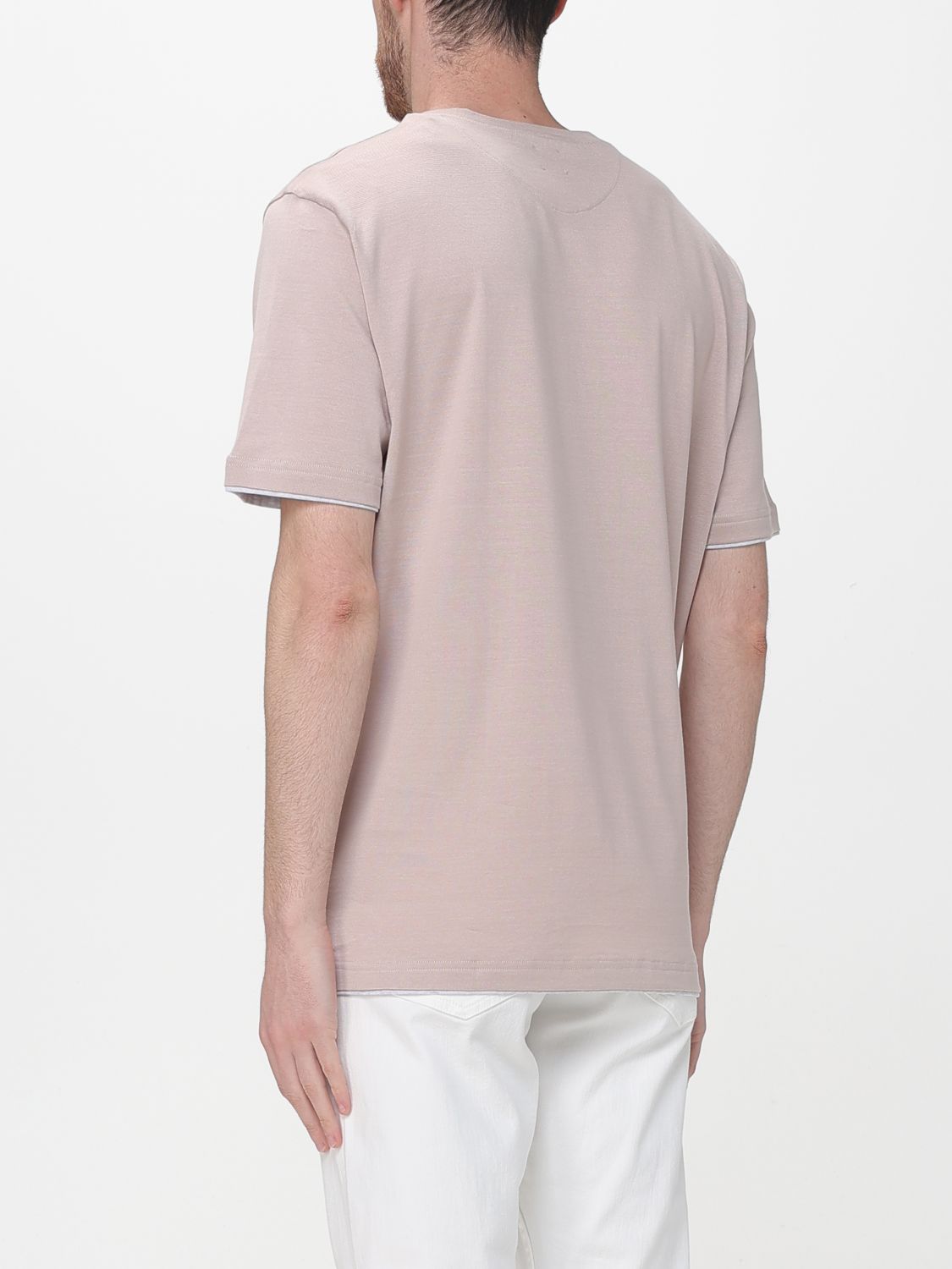 T-Shirt Men color Blush Pink
