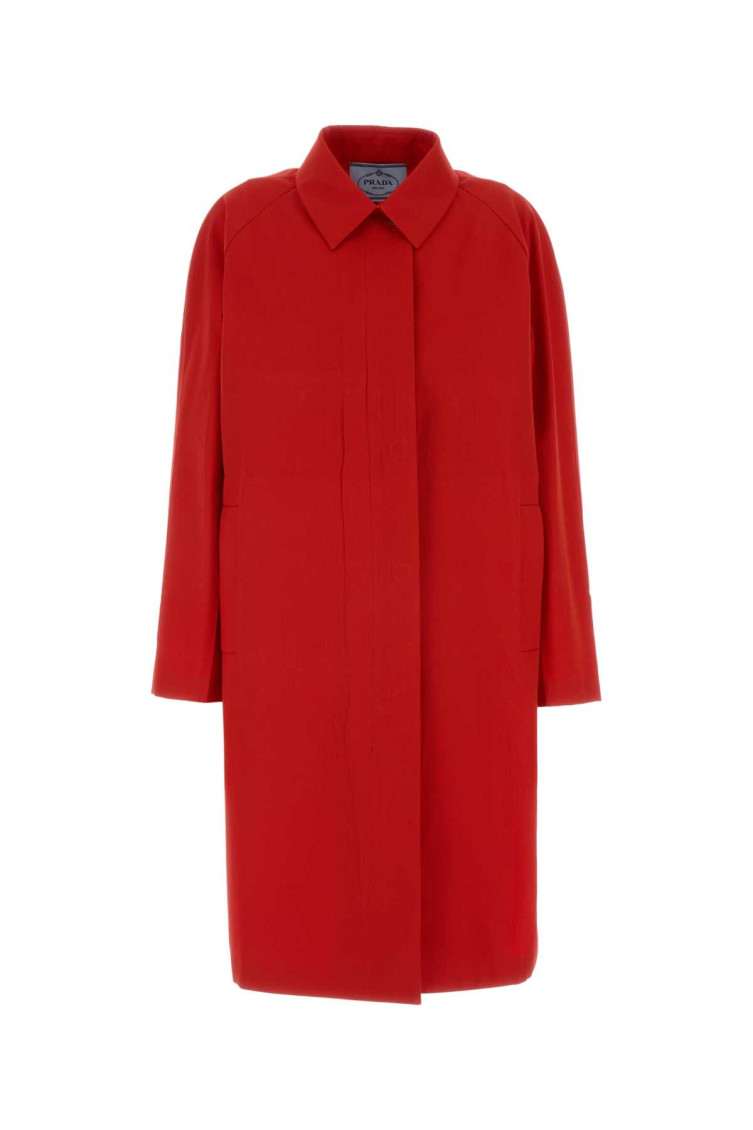 Single-breasted Gabardine Coat