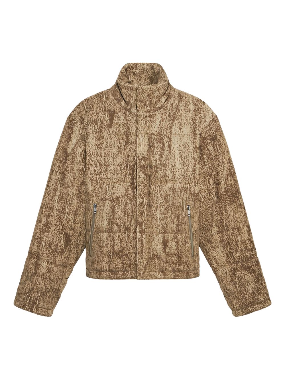 Cotton padded jacket - Neutrals