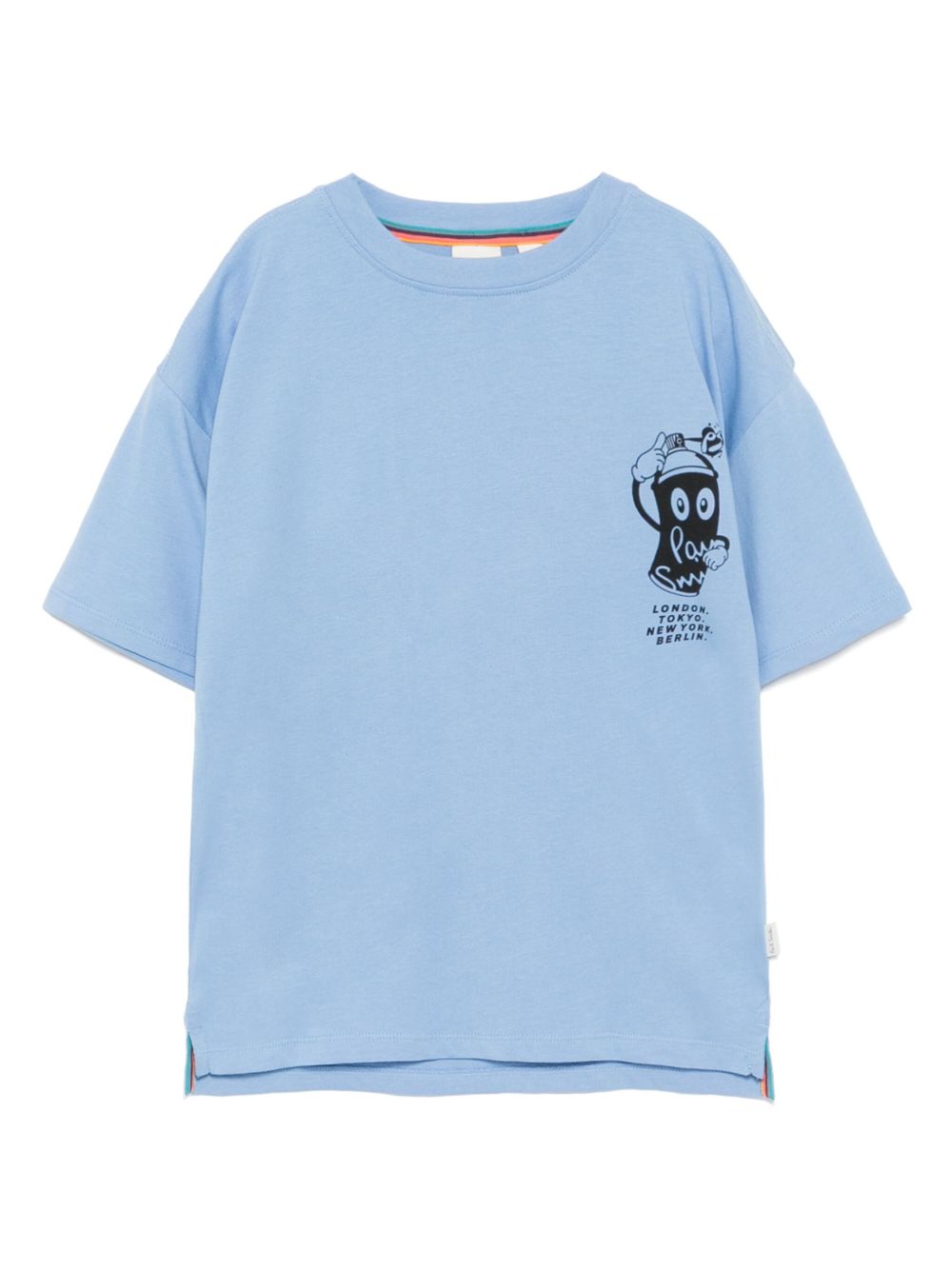 Graphic-print T-shirt - Blue