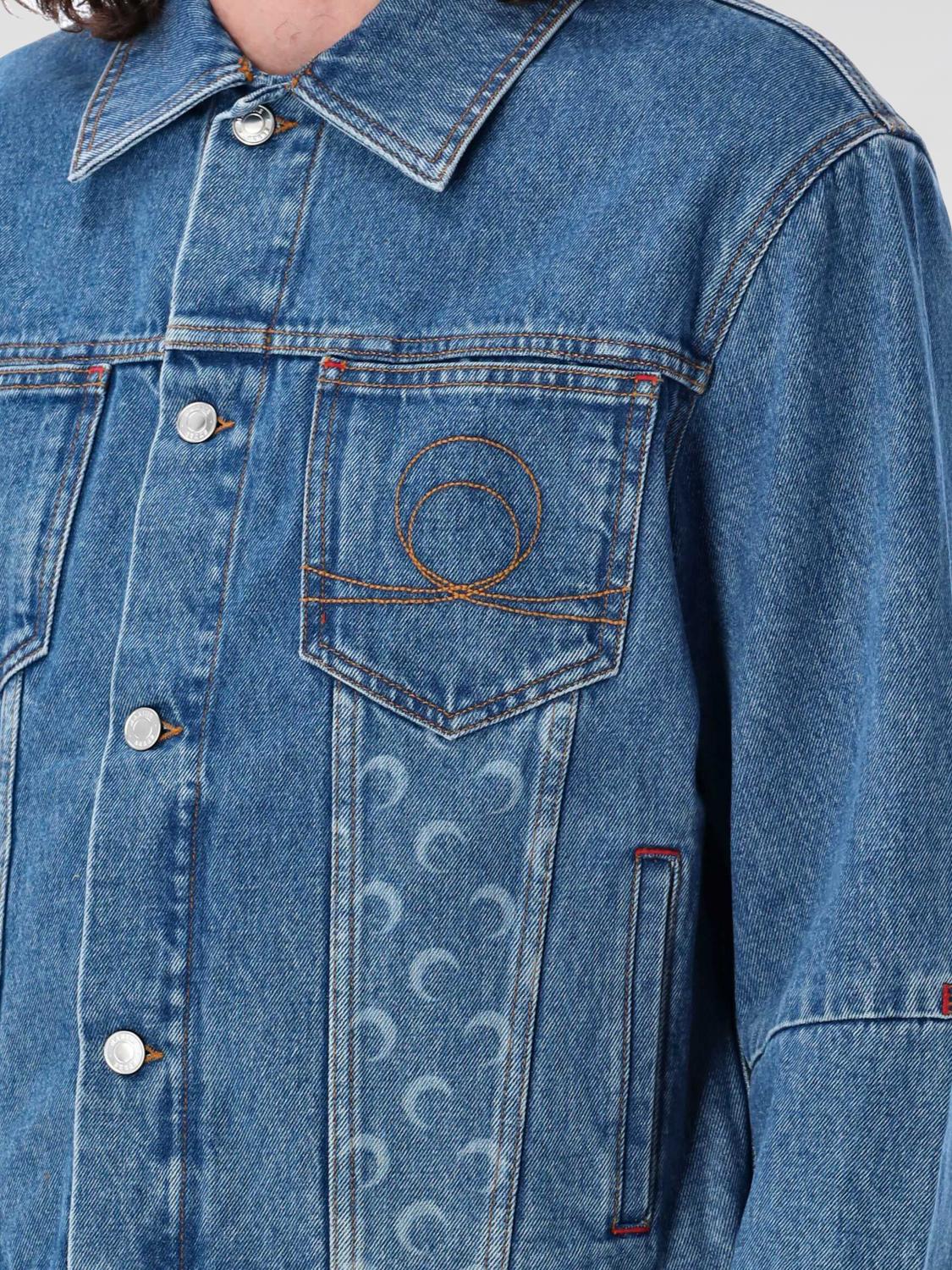 Moon-laser denim jacket - Blue