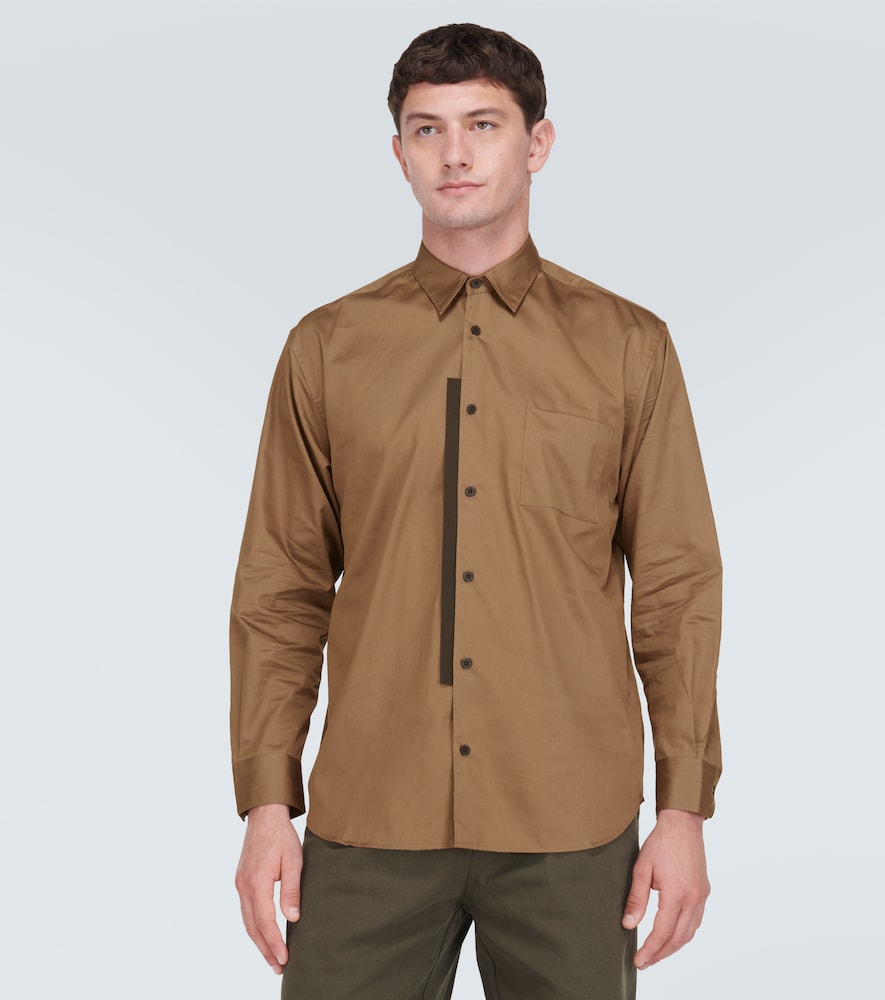 Cotton poplin shirt